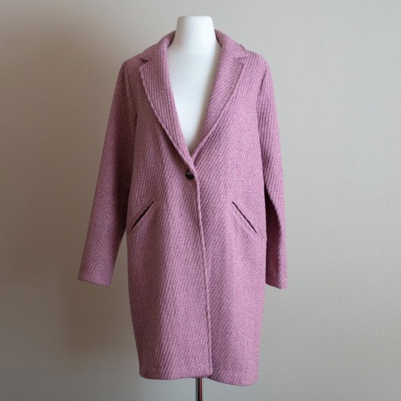 NEW Christian Siriano New York Designer Pink Coat - Picture 6 of 10